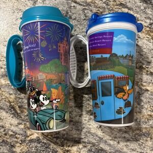 2024 Walt Disney World Resort Reusable Mug Mickey‎ & Friends 2 Pack